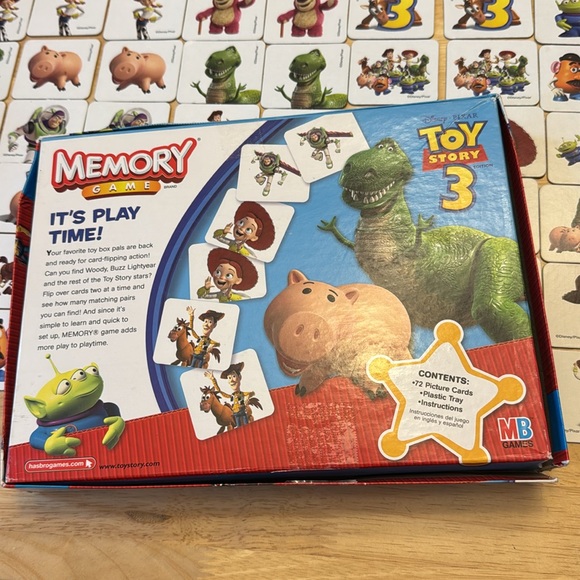 ๐5/10.00, Toy Story 3, Memory Match game , complete , minimal wear - Picture 4 of 13